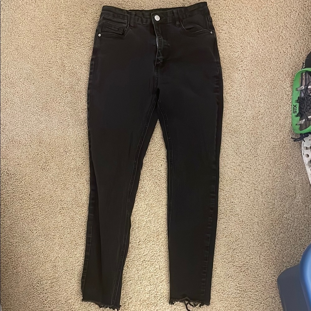 SHEIN Black Skinny Jeans Classic Style